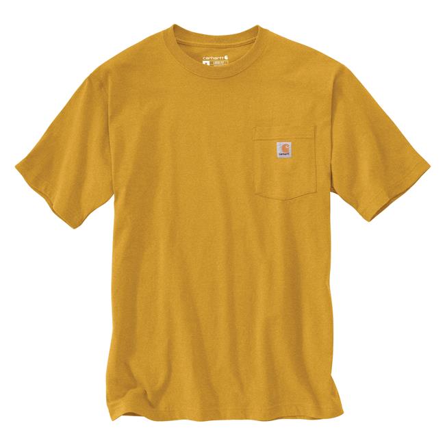 Carhartt Loose Fit Heavyweight Short-Sleeve Pocket T-Shirt - Honeycomb Heather Honeycomb Heather / / REG