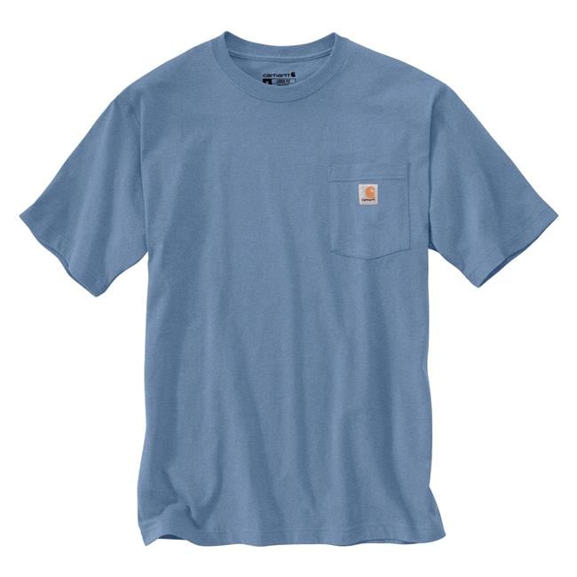Carhartt Loose Fit Heavyweight Short-Sleeve Pocket T-Shirt - Skystone Heather Skystone Heather / / REG