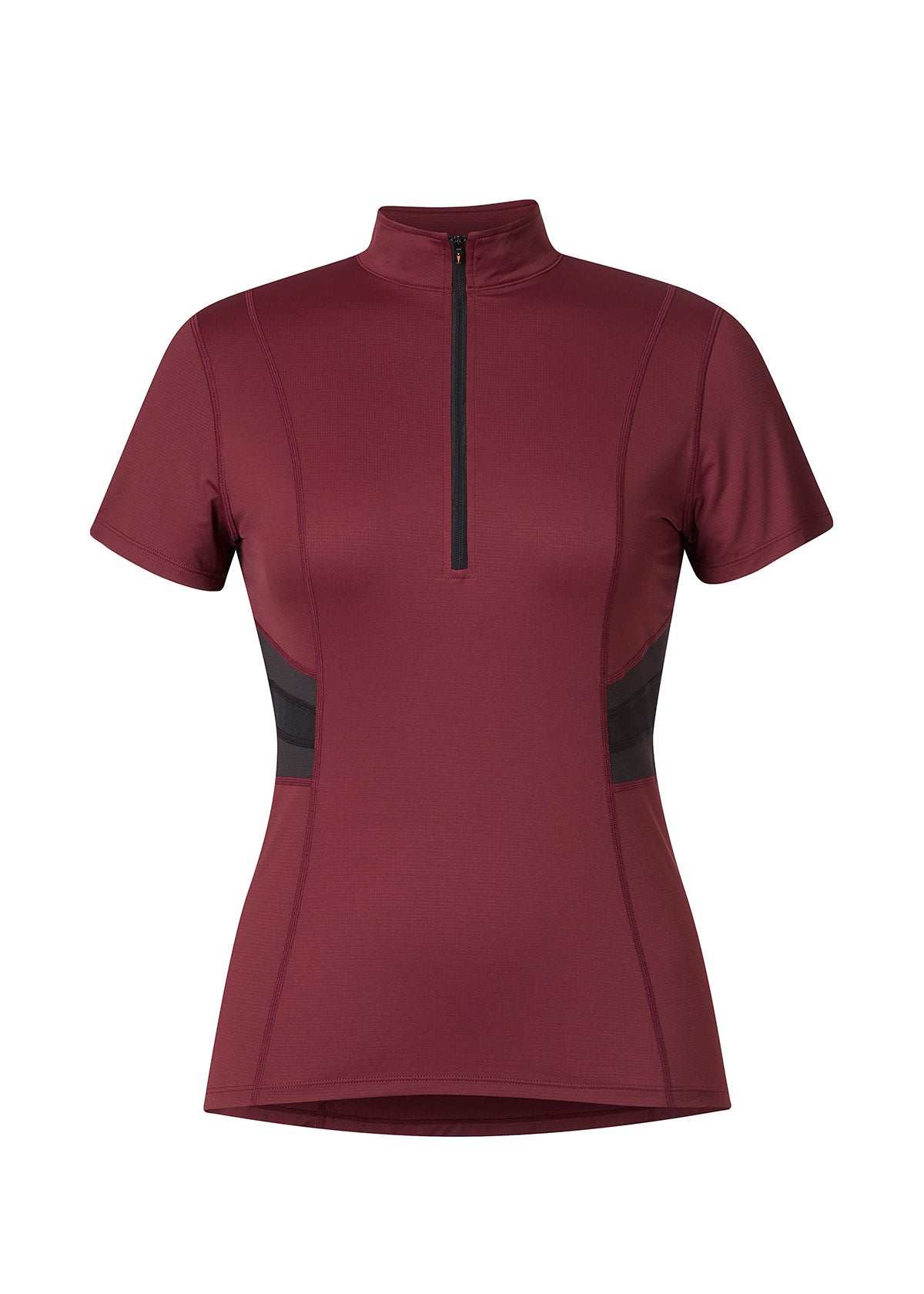 Kerrits Women's Trot On Tech Top Sangria black