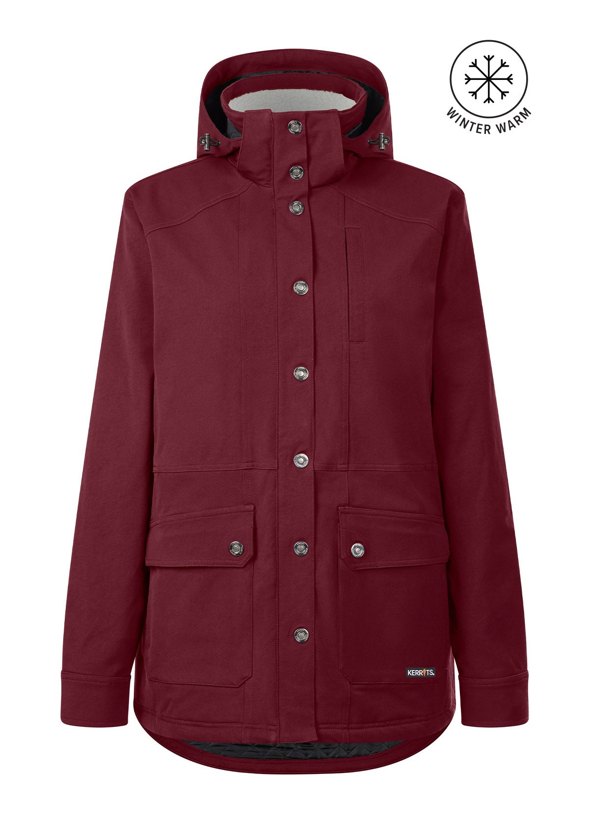 Kerrits Equestrian Apparel Winter Workhorse Barn Jacket - Sangria Sangria