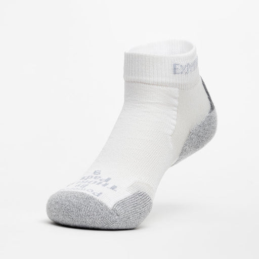 Thorlo Experia TechFit Light Cushion Ankle Sock - White White