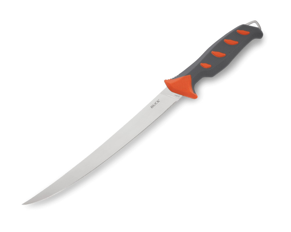 Buck Knives 146 Hookset Fillet Knife 9in Orange/gray Org/gry