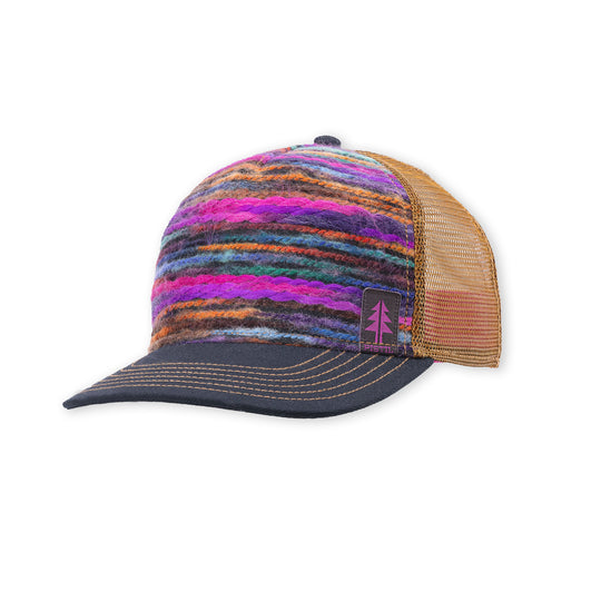 Pistil Scout Trucker Hat Fuchsia