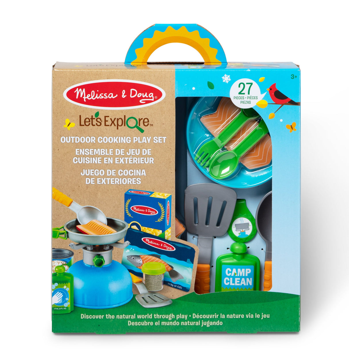 Melissa & Doug Let`s Explore Outdoor Cooking Play Set