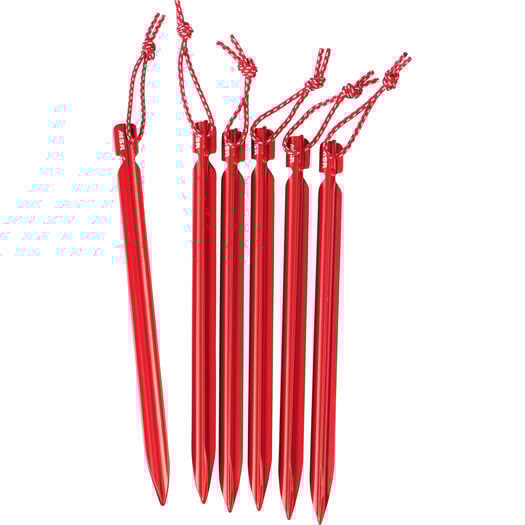 Mountain Safety Research Mini Groundhog Tent Stake Kit V2 6pcs