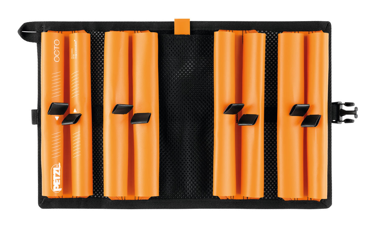 Petzl Octo Ice Crampon Bag Black/org Blk/org