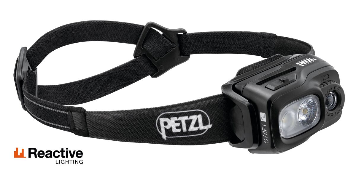 Petzl Swift Rl Headlamp 1100lmns Black Black