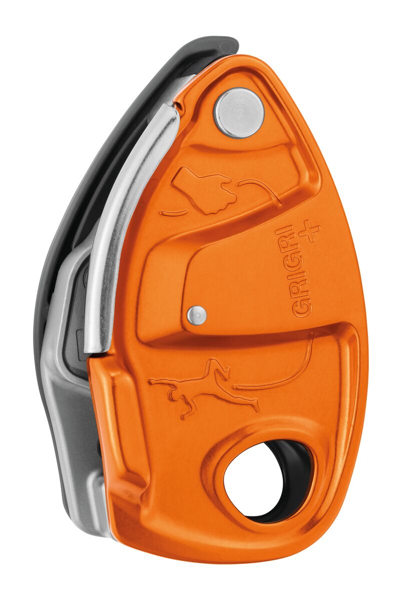 Petzl Grigri + Assisted Braking Belay Device Orange Org