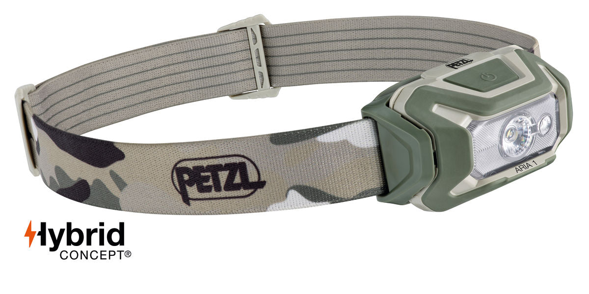 Petzl Aria 1 Headlamp _ Camo Camo