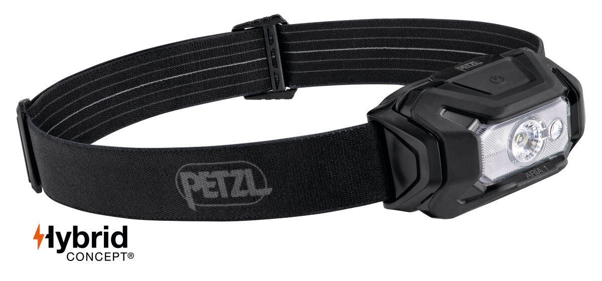 Petzl Aria 1 Rgb Headlamp, Black Black