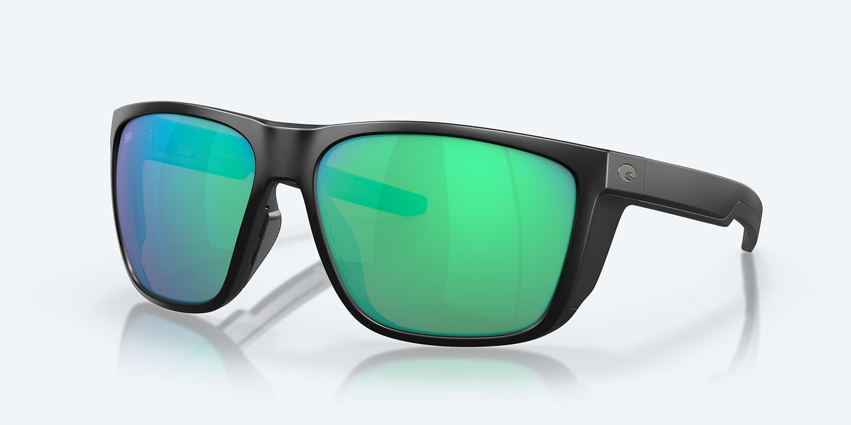 Ferg Xl Sunglasses, Matte Black/green Mirror 580g