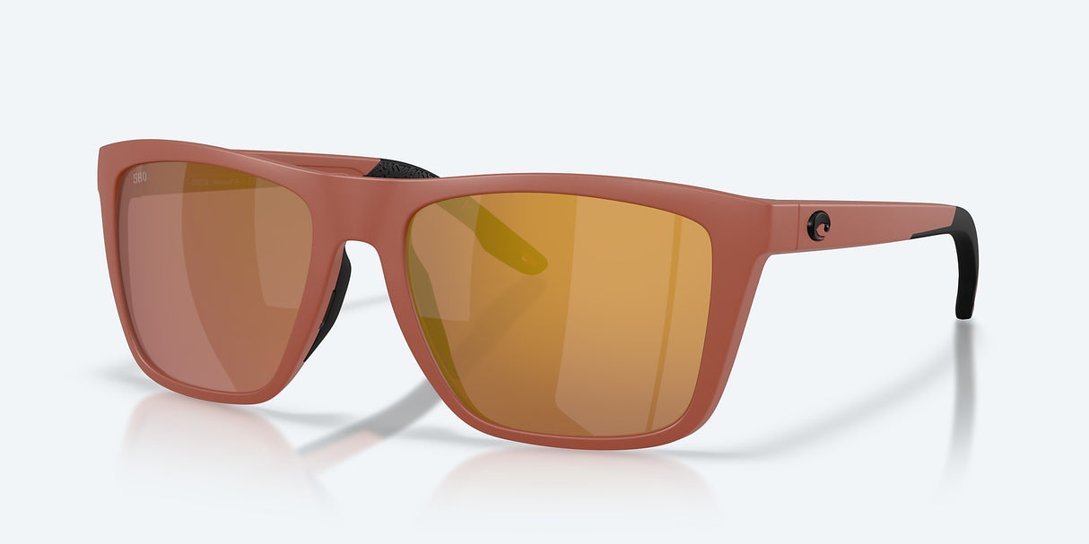 Mainsail Xl Sunglasses, Matte Terra Cotta/ Gold Mirror