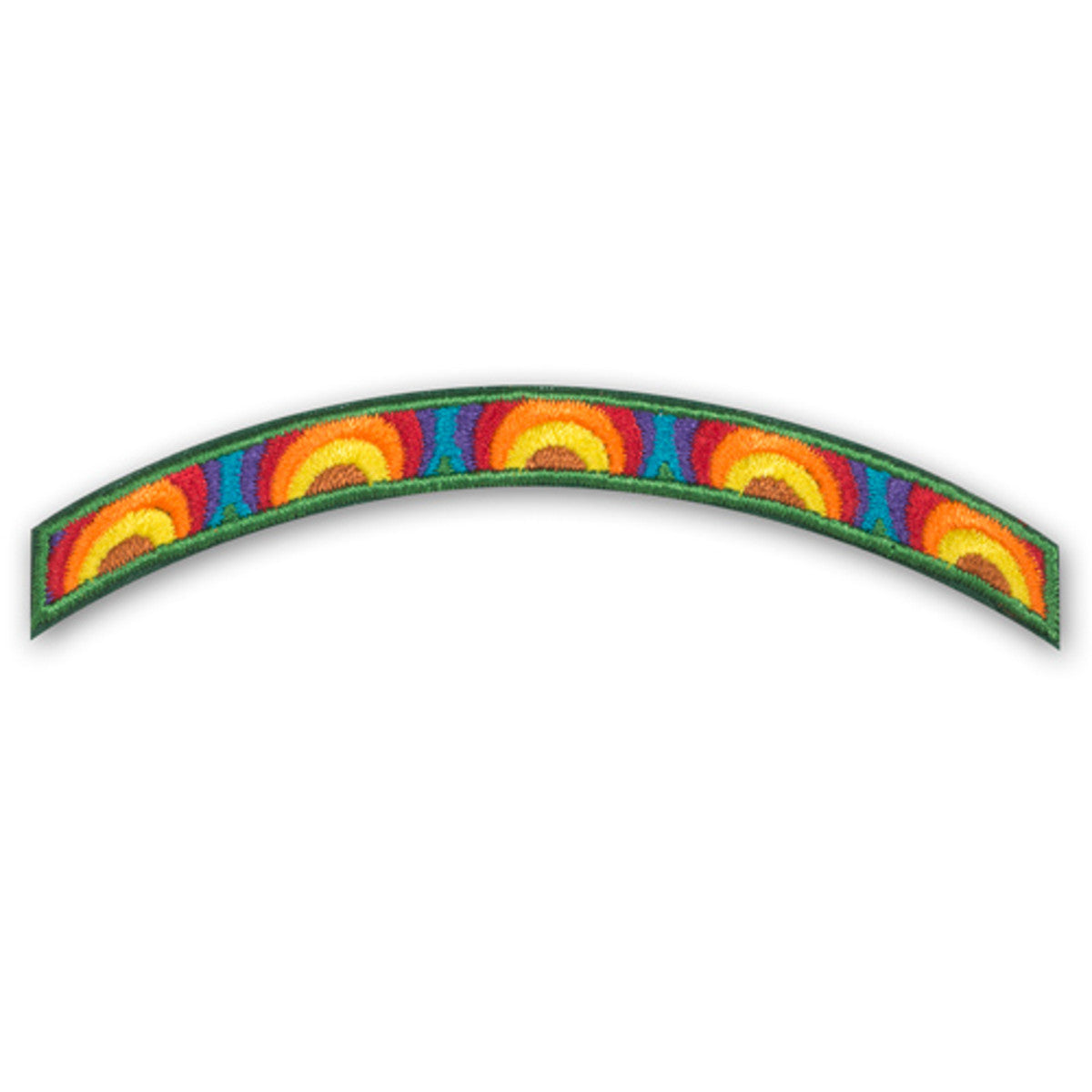 Girl Scouts Bridge To Brownie Arc Iron On Multi