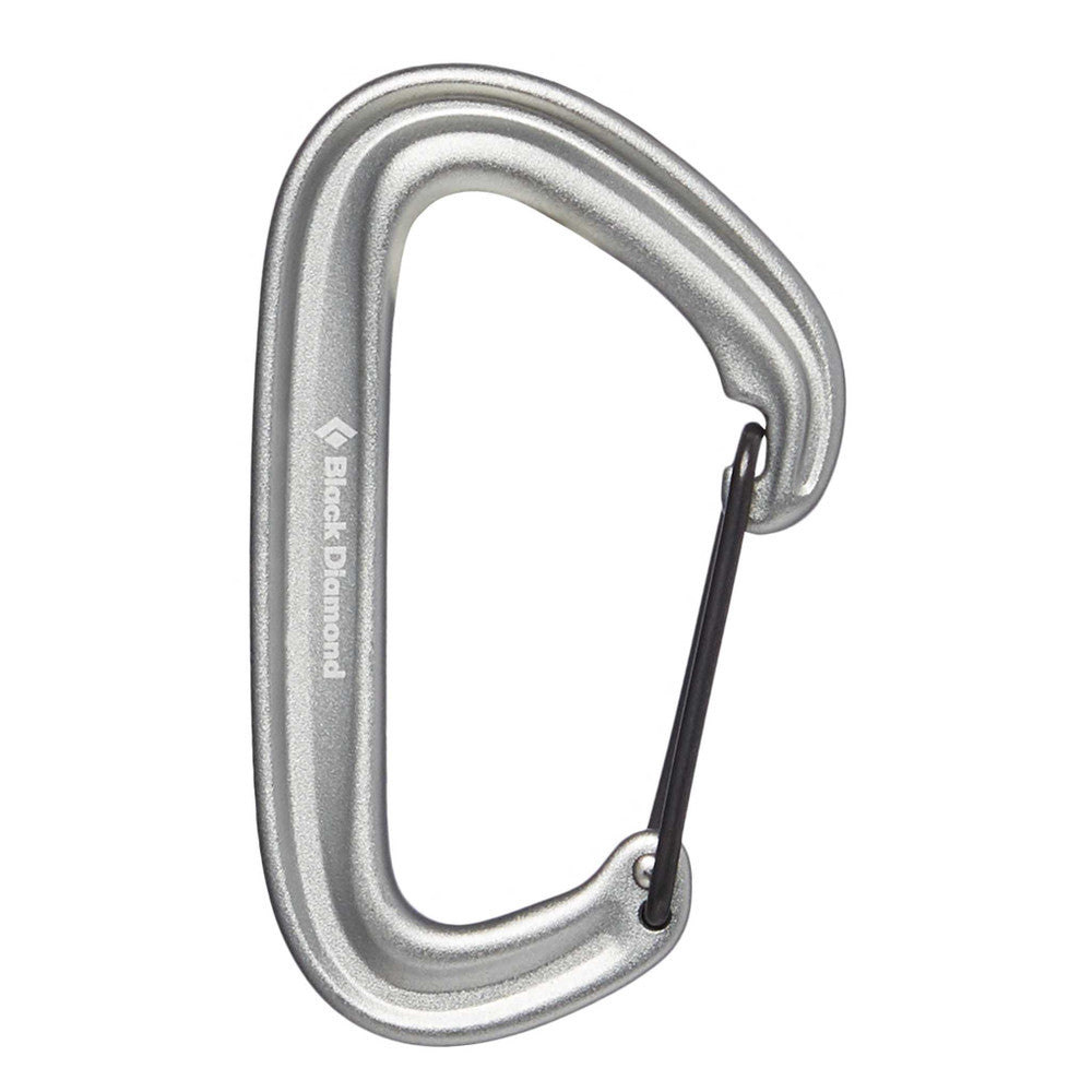 Black Diamond Equipm Litewire Carabiner Gray Gray