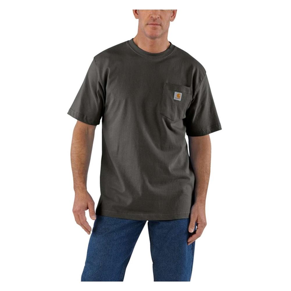 Carhartt Loose Fit Heavyweight Short-Sleeve Pocket T-Shirt - Peat Peat / / REG