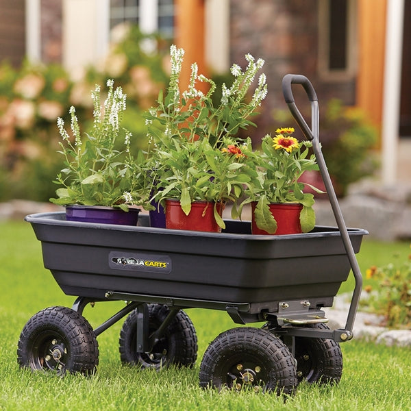 Gorilla Carts Dump Cart Grey / 600LB
