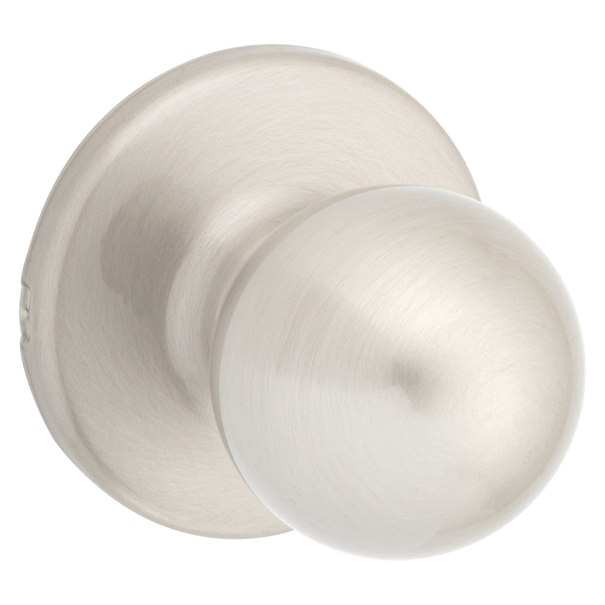 Kwikset Passage Knob Satin nickel