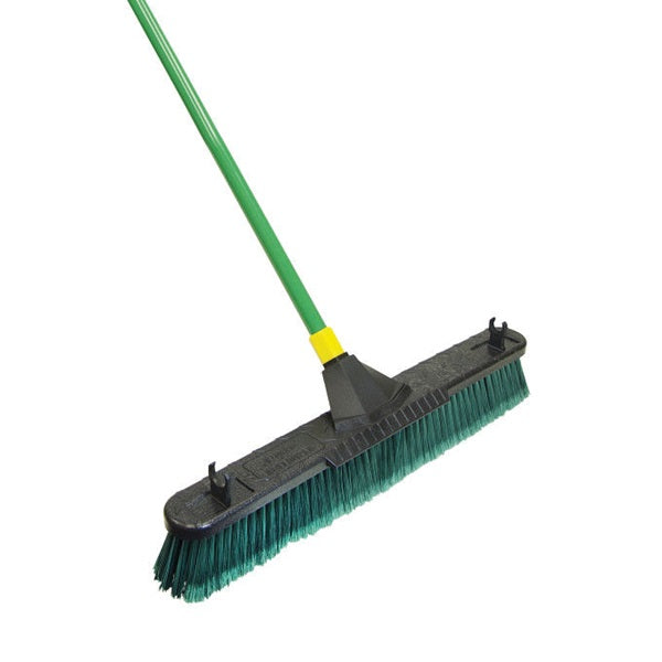 Quickie Push Broom with Scraper