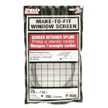 Make-2-Fit Screen Retainer Spline 5/32IN