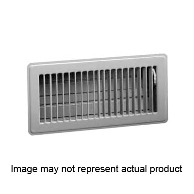 AmeriFlow Floor Register White / 4X12