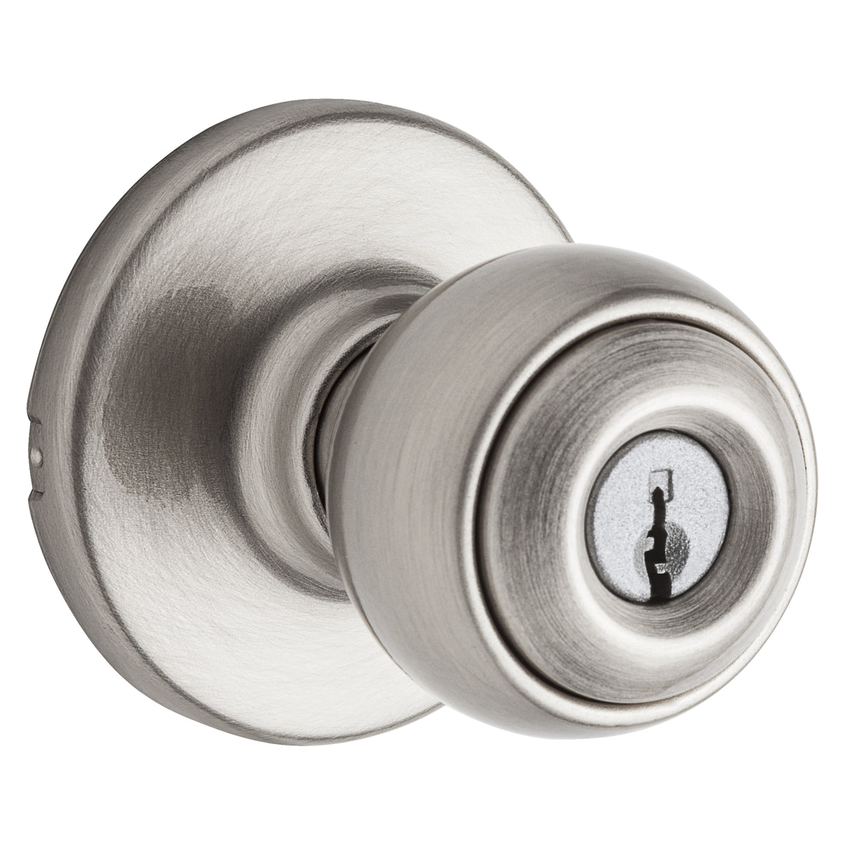 Kwikset Entry Knob Satin nickel