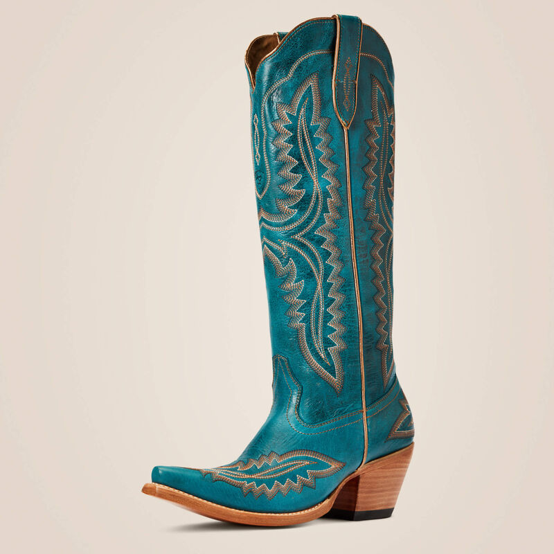 Ariat Women's Casanova Western Boot - Turquoise Turquoise / / B