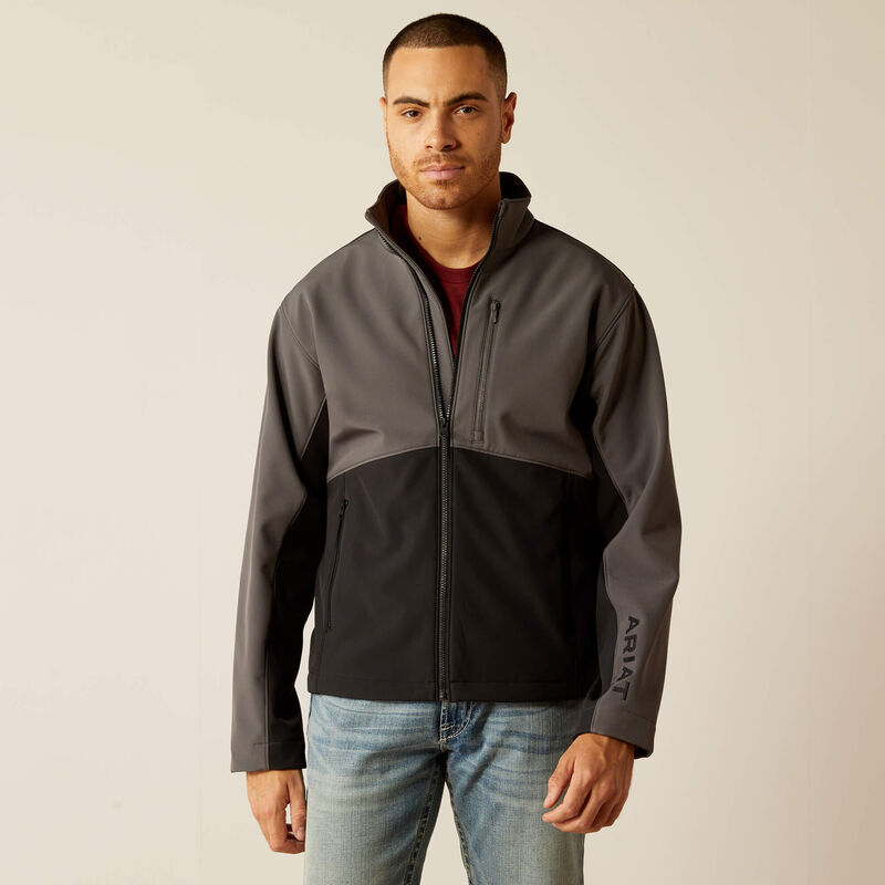 Ariat Men's Logan Softshell Jacket - Grey Grey / / REG