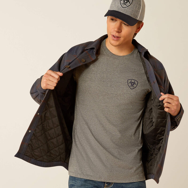 Ariat Men's Hastings Retro Shirt Jacket - Parisian Night Parisian Night / / REG