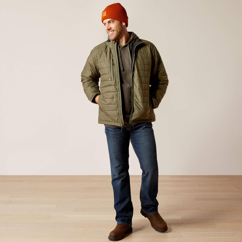 Ariat Men's Rebar Cordura Ripstop Lightweight Insulated Jacket - Beetle Beetle / / REG