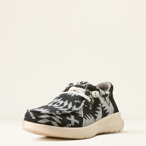 Ariat Men's Hilo - Black & White Flannel Black / White / / D