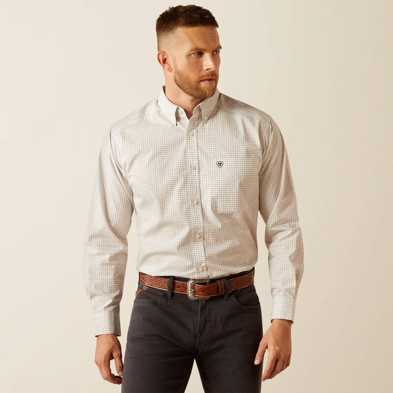 10058761 Mns Cesar Classic Fit Shirt - White White