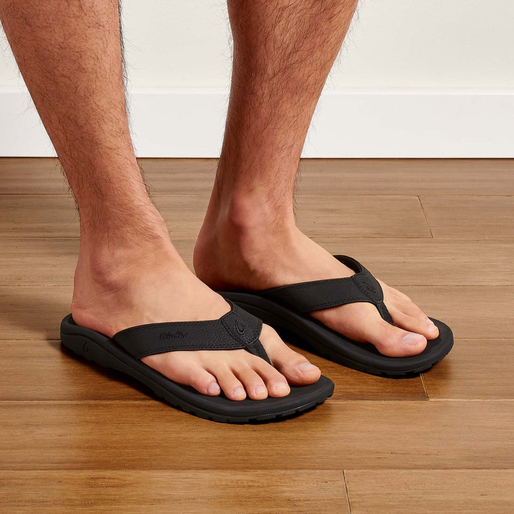 Olukai Men's Ohana Sandal - Black/Black