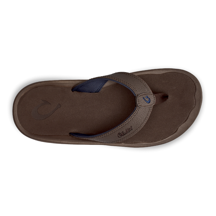 Olukai Men's Ohana Sandal - Dark Wood/Dark Wood Dark Wood/Dark Wood