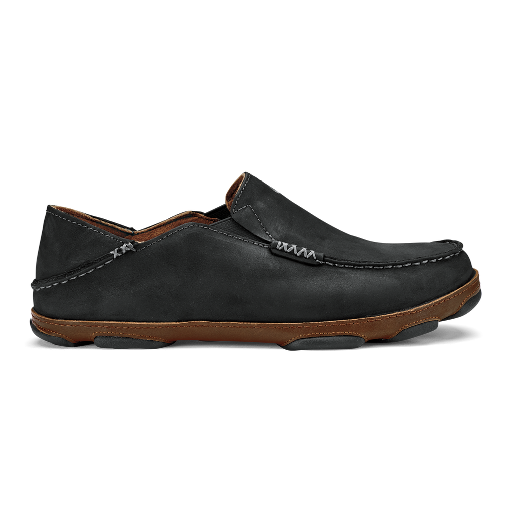 Olukai Men's Moloa Shoe Black/toffee