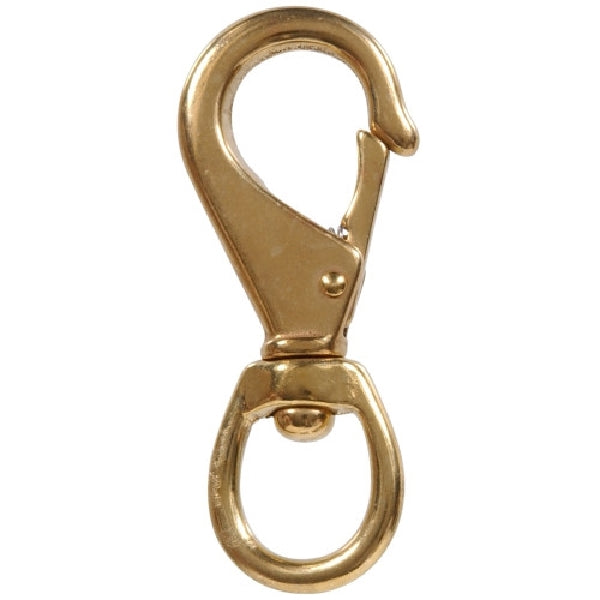 Hardware Essentials Snap Hook Brass
