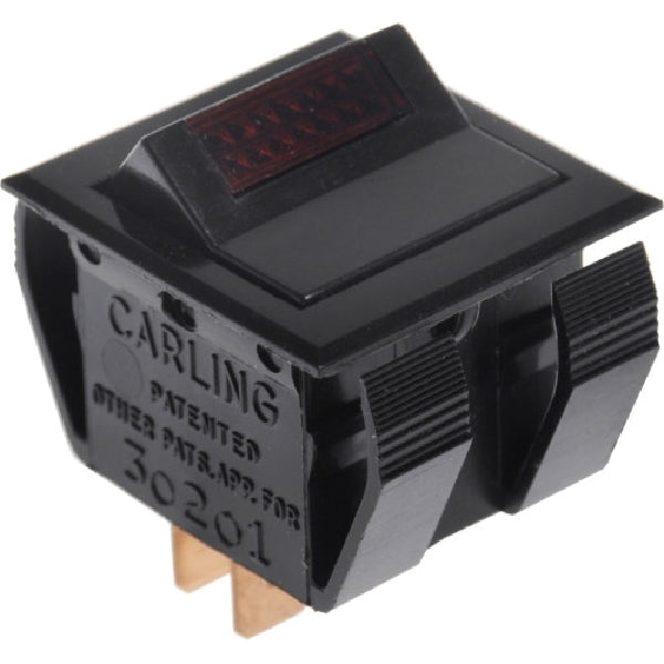 Hillman Rocker Switch Red