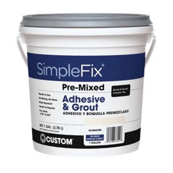Custom Pre-Mixed Adhesive and Grout QT