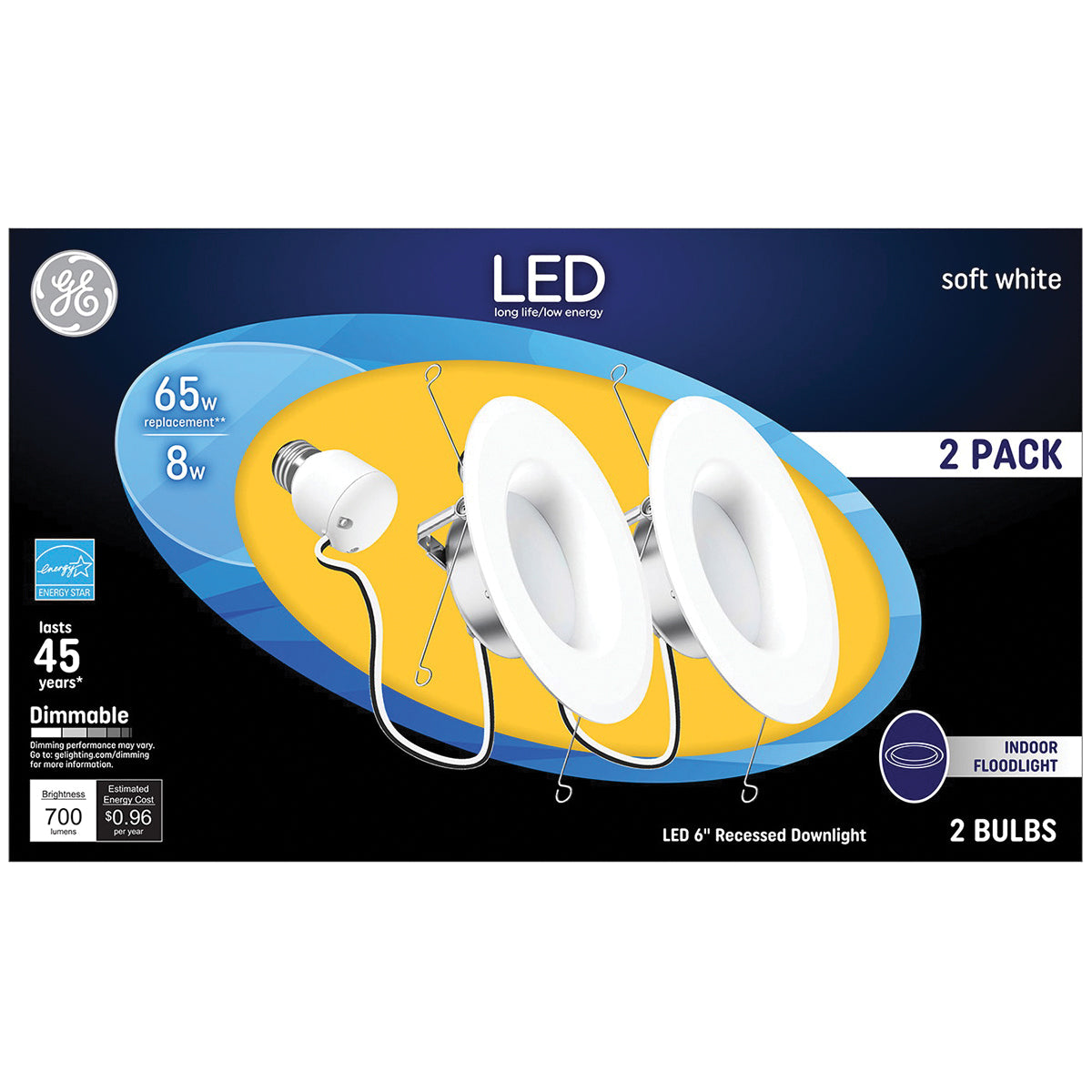 GE Recessed Light Fixture 2pk / / SW