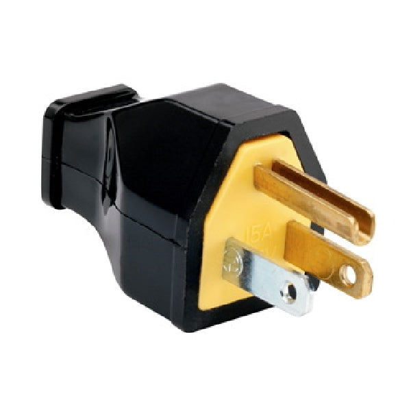 Pass & Seymour Electrical Plug Black / 15A