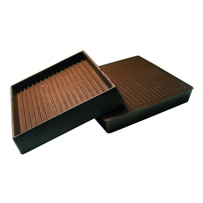 Madico Caster Cup Brown / / 2PK