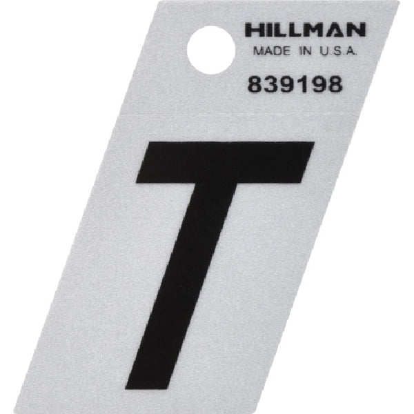 Hillman Angle-Cut Letter Black slv / / 1_1/2IN