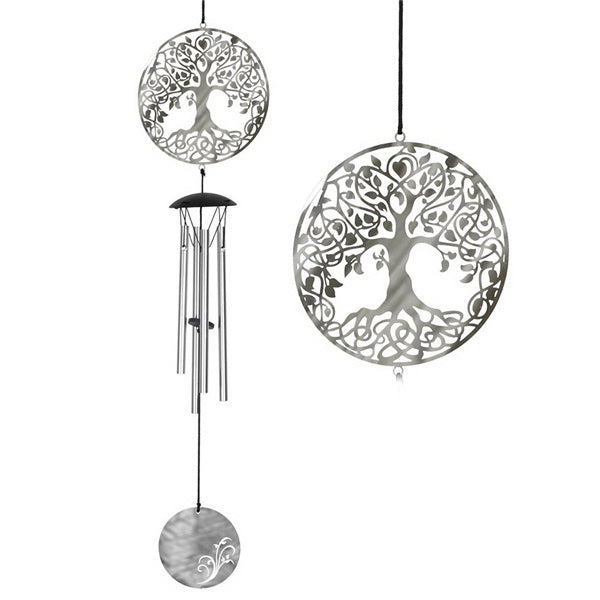 Woodstock Chimes Wind Chime Silver