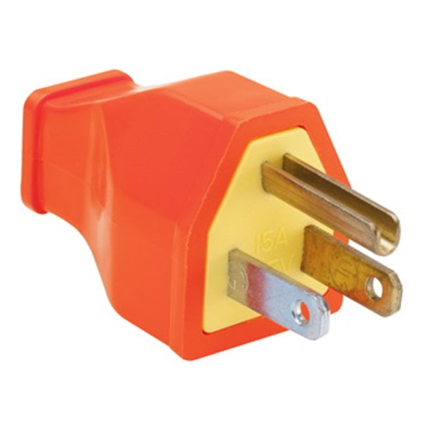 Pass & Seymour Plug and Connector Orange / 15A