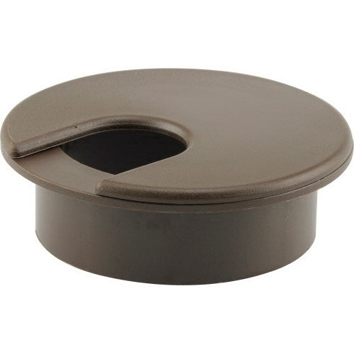 Hillman Computer Desk Grommet Brown / / 2PK