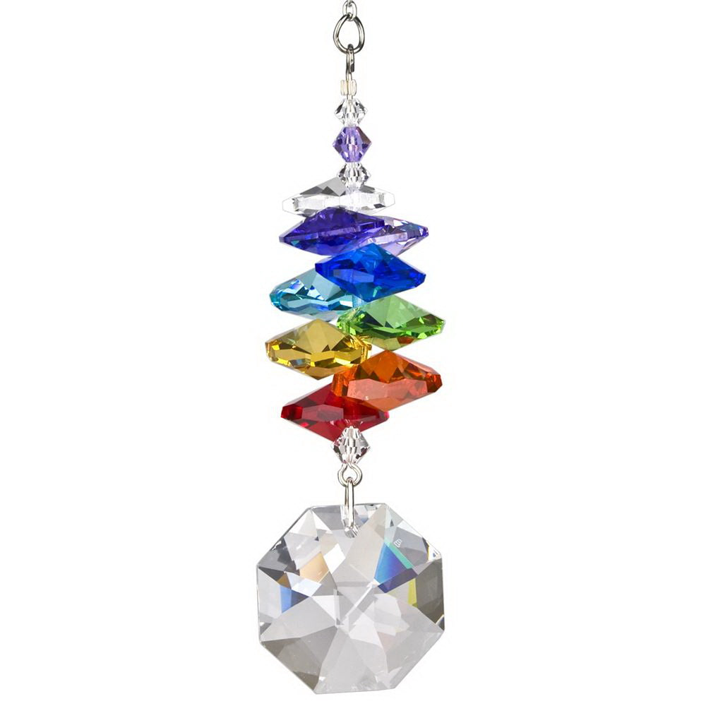Woodstock Chimes Crystal Rainbow Cascade