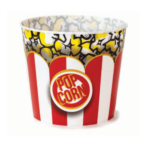 Wabash Valley Farms Classic Striped Popcorn Tub Red white / 9QT