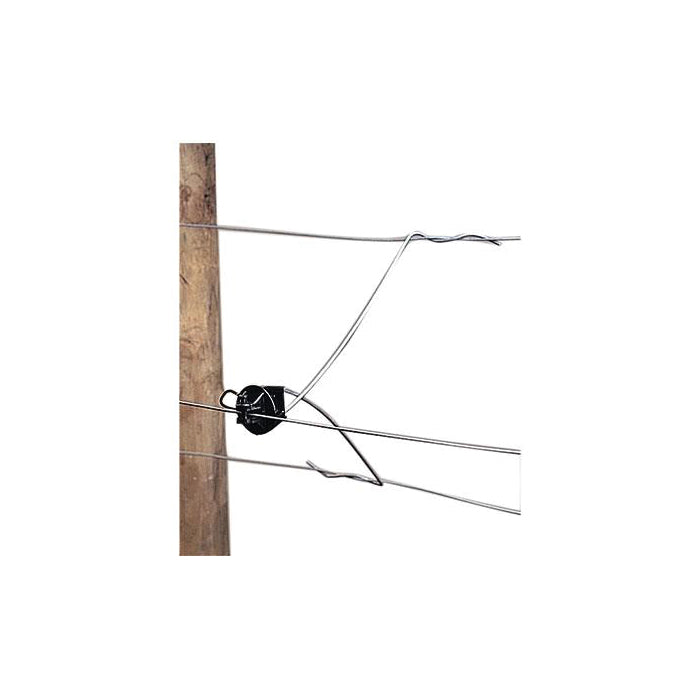 Gallagher Pin-Lock Wire Offset Insulator Black