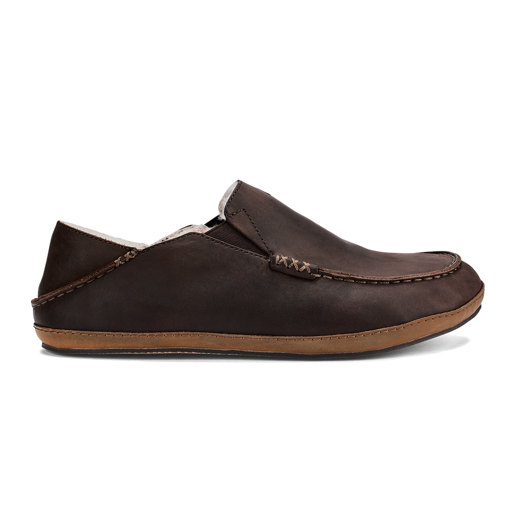 Olukai Men's Moloa Slipper Dk wood/dk wood