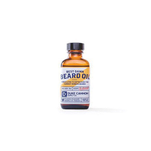 Duke Cannon Beard Oil Redwood