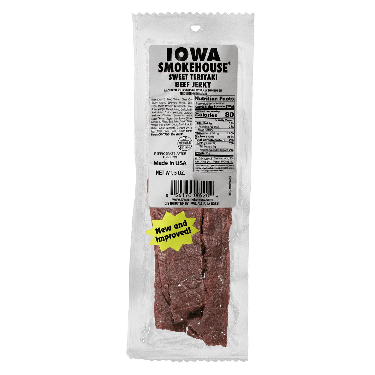 Iowa Smokehouse Beef Jerky